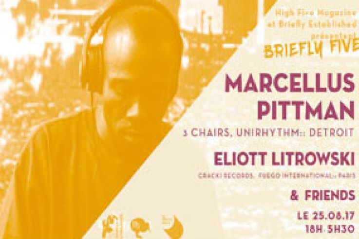 Briefly Five à Petit Bain avec Marcellus Pittman