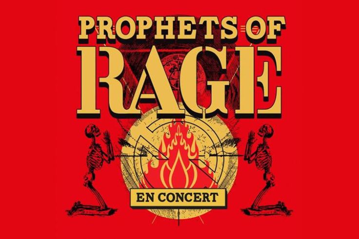Prophets of Rage en concert au Zénith de Paris en novembre 2017