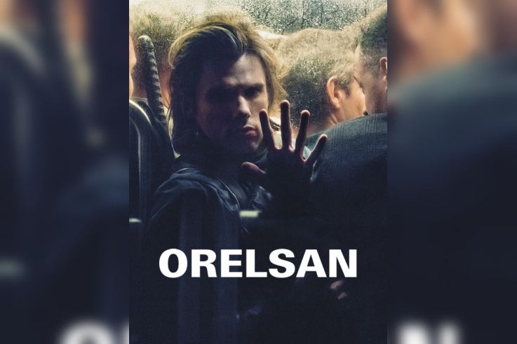Orelsan en concert à l’Arena Bercy de Paris en mars 2018