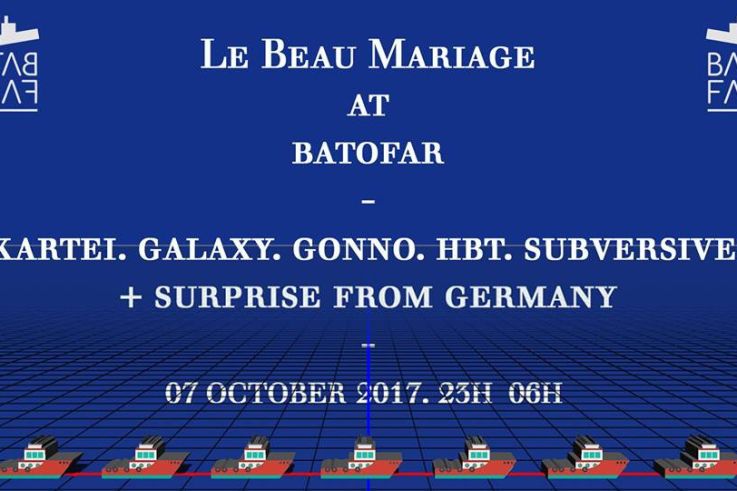 Le Beau Mariage au Batofar 