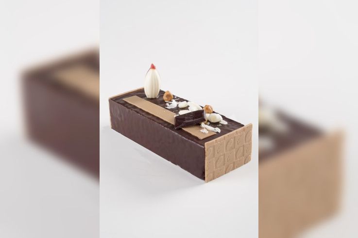 Bûche et chocolats de Noël 2017 by Yves Thuriès 