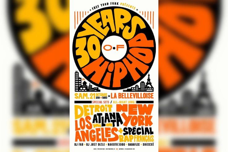 Free Your Funk à La Bellevilloise : 30 years of Hip Hop