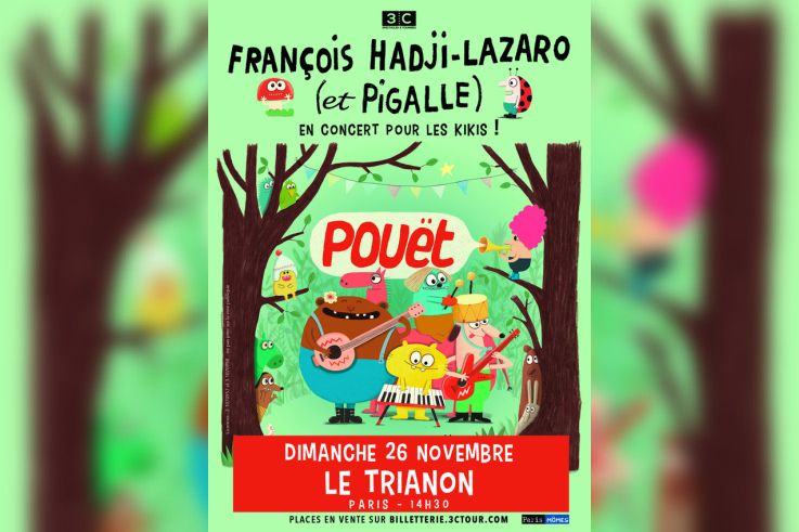 François Hadji-Lazaro et Pigalle en concert pour les kikis au Trianon de Paris 