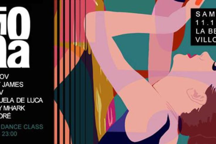 Mona à La Bellevilloise avec Volcov