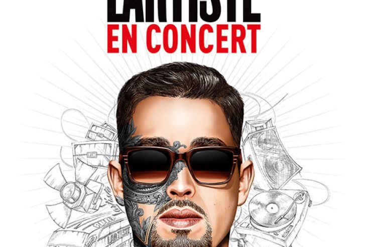 Lartiste en concert à l'Olympia de Paris en mars 2018