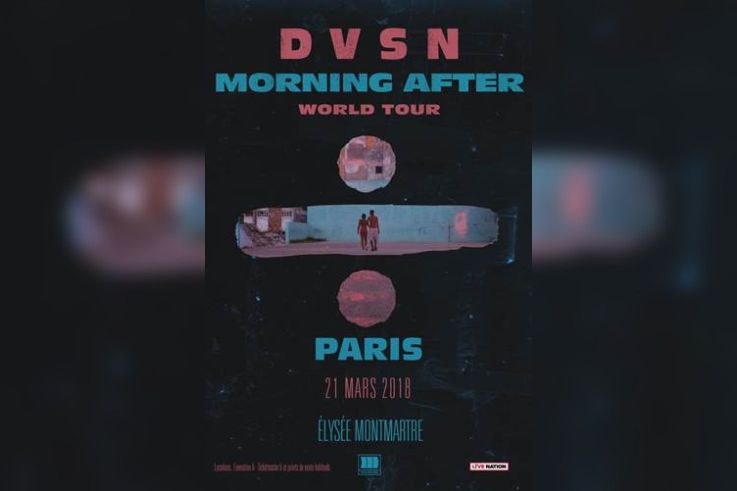 DVSN en concert à L'Elysée Montmartre de Paris en mars 2018