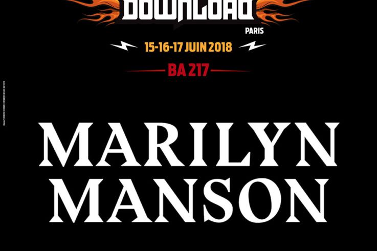 Download Festival Paris 2018 : Marilyn Manson rejoint la programmaiton
