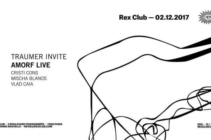 Traumer invite Amorf au Rex Club