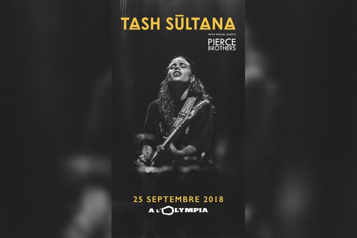 Tash Sultana en concert à l’Olympia de Paris en septembre 2018