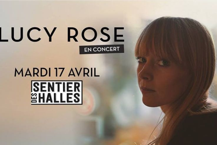 Lucy Rose en concert au Sentier des Halles de Paris en avril 2018