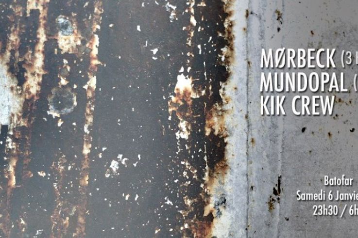 Kik au Cue au Batofar avec Mundopal