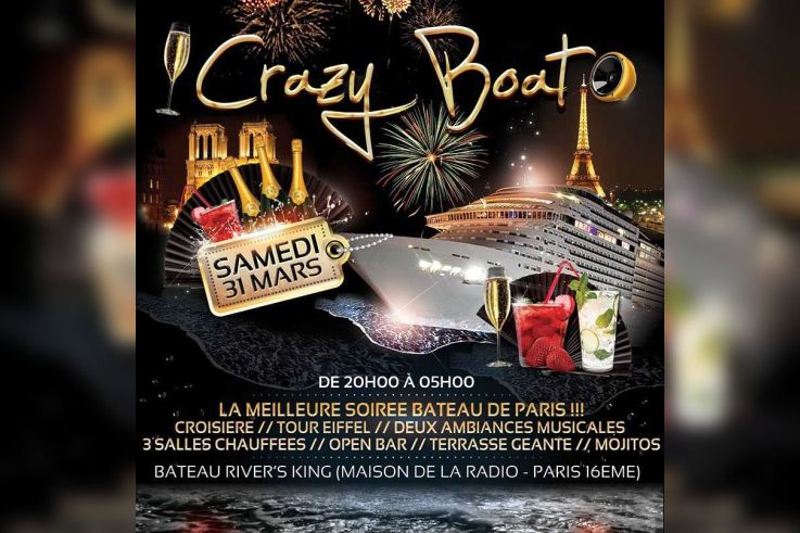Crazy Boat Party de retour au River's King 