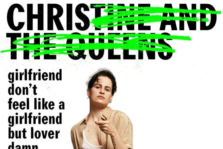 Christine and The Queens en concert à l'AccorHotels Arena Bercy de Paris en décembre 2018