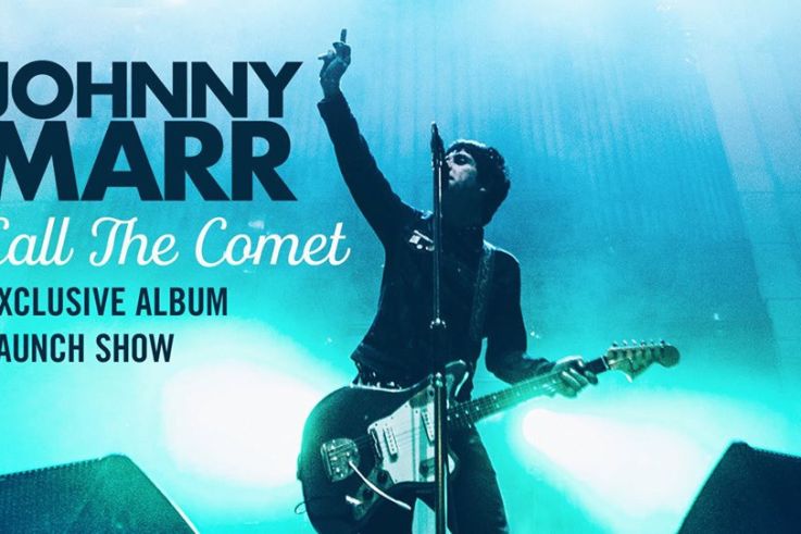 Johnny Marr en concert à La Gaîté Lyrique de Paris en mai 2018 