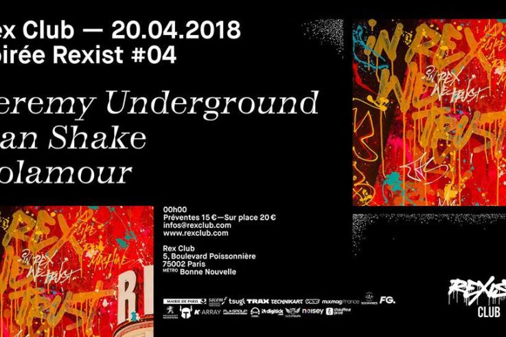 Rexist #4 au Rex Club avec Jeremy Underground