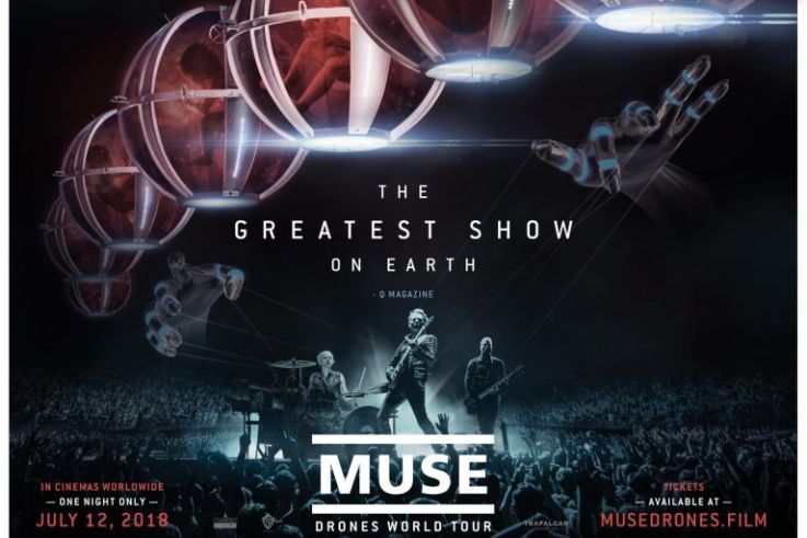 Muse : le Drones World Tour à revivre au cinéma 