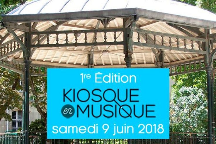 Kiosque en Musique : des concerts gratuits le 9 juin 2018 