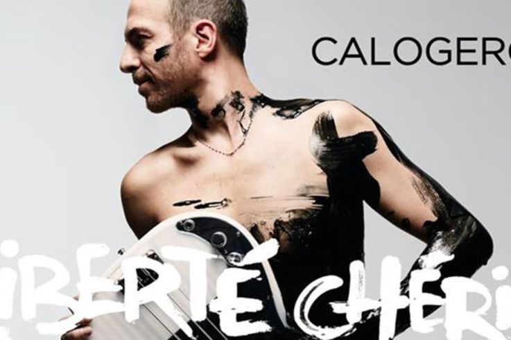 Calogero en concert à l'Olympia de Paris en janvier 2019