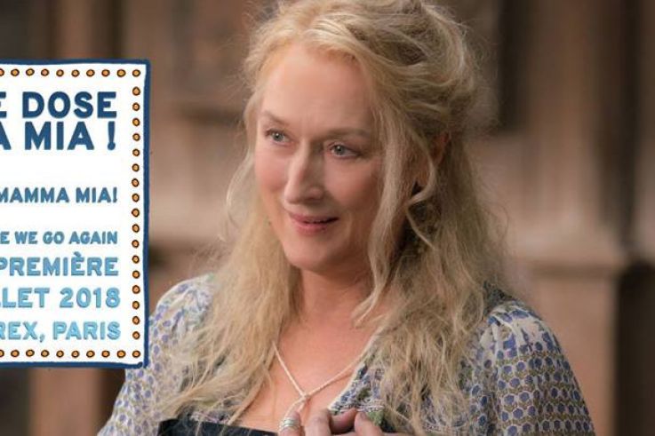 L'Ecran Pop Mamma Mia! et Mamma Mia! Here We Go Again en avant-première au Grand Rex de Paris