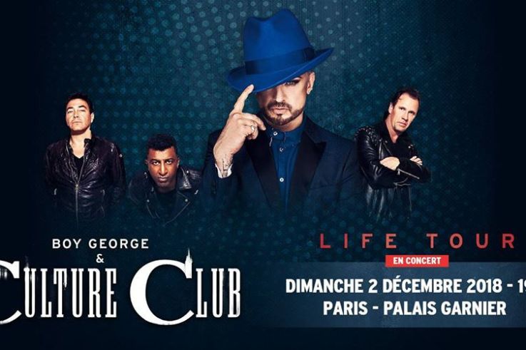 Boy George & Culture Club à l'Opéra Garnier de Paris