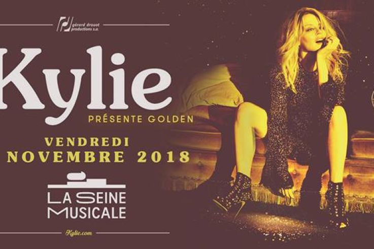 Kylie Minogue en concert à La Seine Musicale en novembre 2018