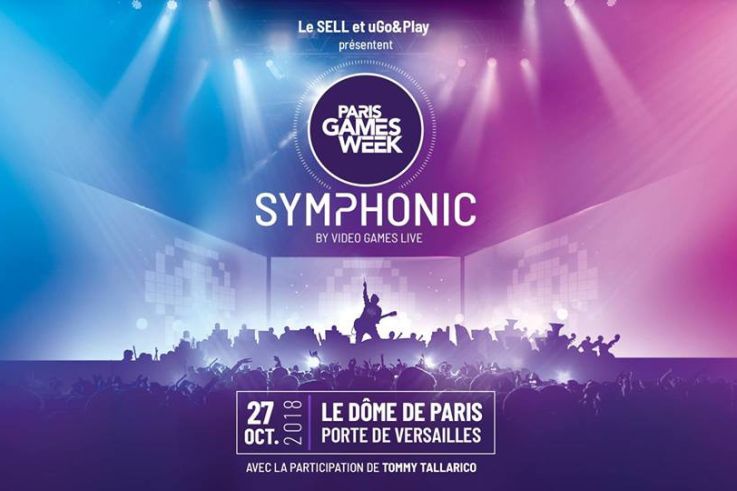 Paris Games Week Symphonic 2018 au Dôme de Paris - Palais des Sports 