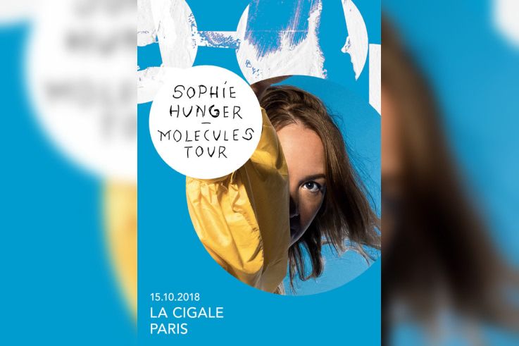 Sophie Hunger en concert à La Cigale de Paris en octobre 2018