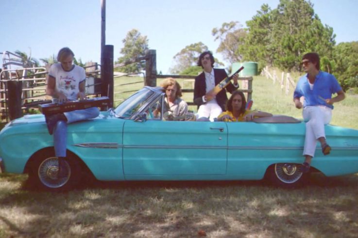 Parcels en concert à l'Olympia de Paris en novembre 2018