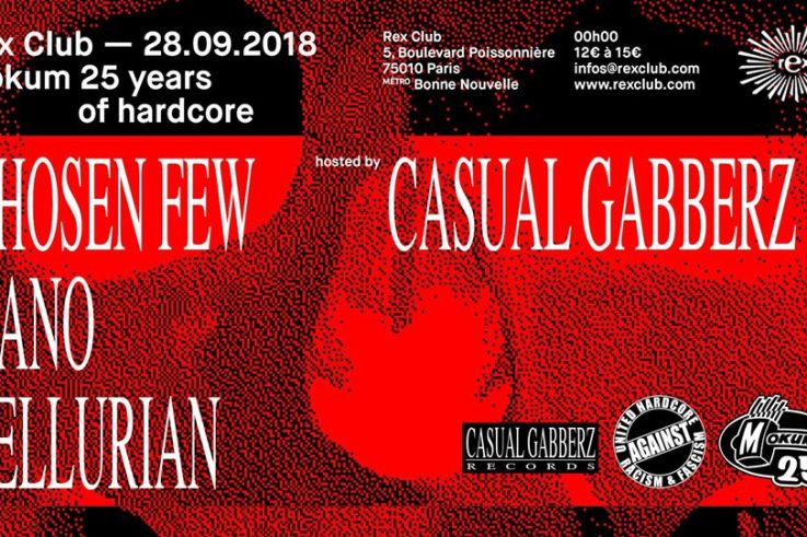 Mokum 25 Years Of Hardcore au Rex Club 