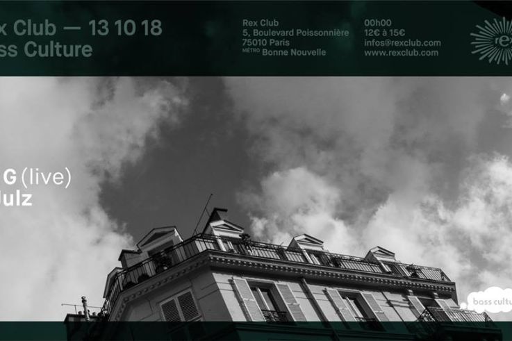 Bass Culture au Rex Club avec Mr G en Live