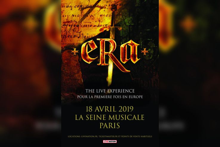 ERA en concert à La Seine Musicale de Boulogne-Billancourt en avril 2019 