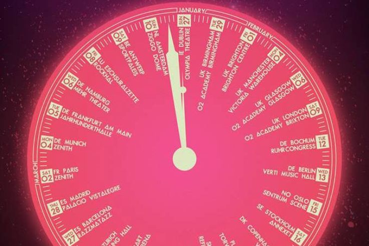 Bastille en concert au Zénith de Paris en mars 2019 