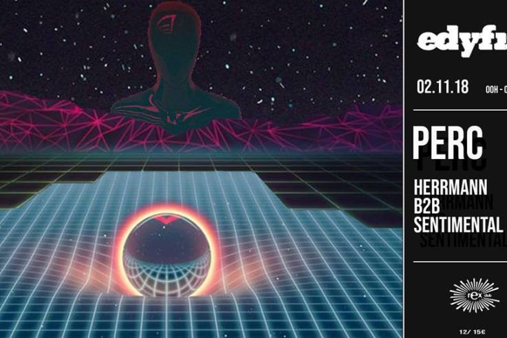 Edyfis au Rex Club avec Perc