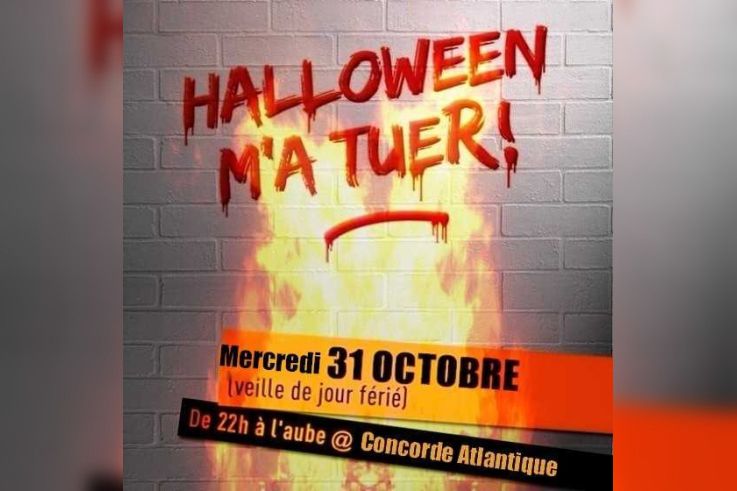 Halloween 2018 m'a tuer au Concorde Atlantique 