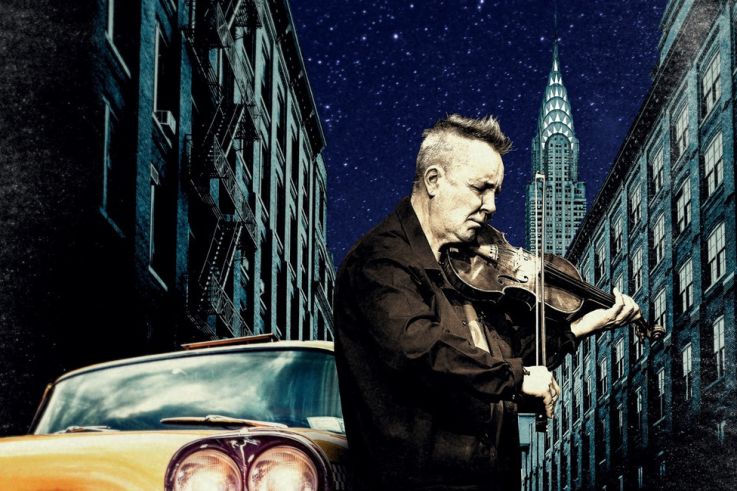 Nigel Kennedy en concert au Théâtre des Champs-Elysées de Paris en novembre 2018