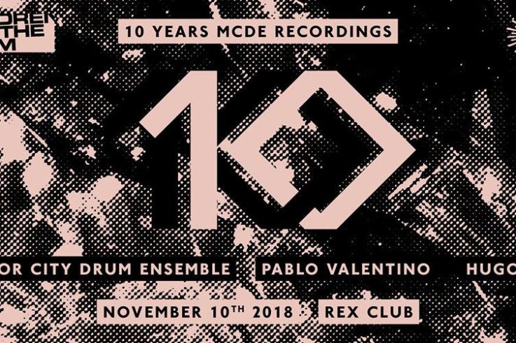 10 Years MCDE Recordings x COTD au Rex Club avec Motor City Drum Ensemble 