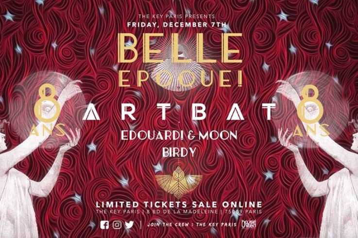 Belle Epoque! fête ses 8 ans à The Key Paris