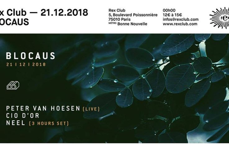 Blocaus au Rex Club avec Peter Van Hoesen 