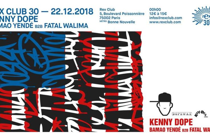 Rex Club 30 présente Kenny Dope