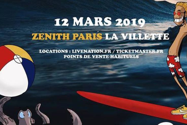 Anderson .Paak en concert au Zénith de Paris en mars 2019 
