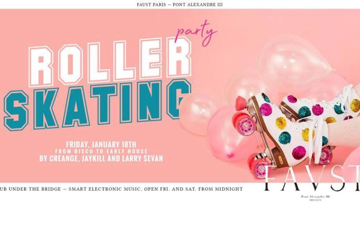 Roller Skating Party au Faust : Disco to Early House
