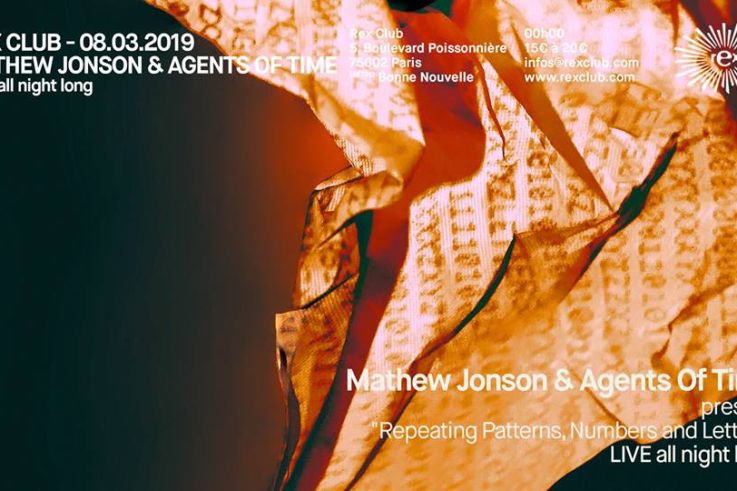 Mathew Jonson Live & Agents Of Time Live All Night au Rex Club