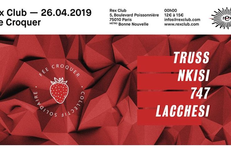 Fée Croquer au Rex Club avec Truss