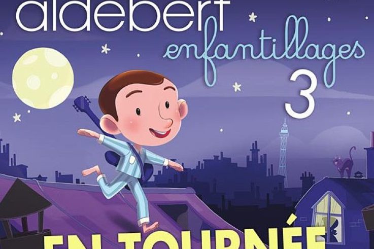Aldebert présente Enfantillages 3 au Zénith de Paris en novembre 2019
