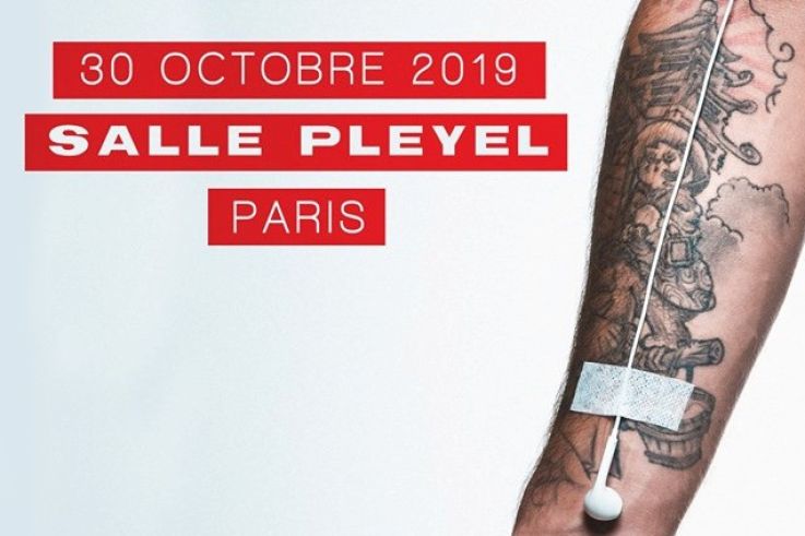 Keen’V en concert à La Salle Pleyel de Paris en octobre 2019