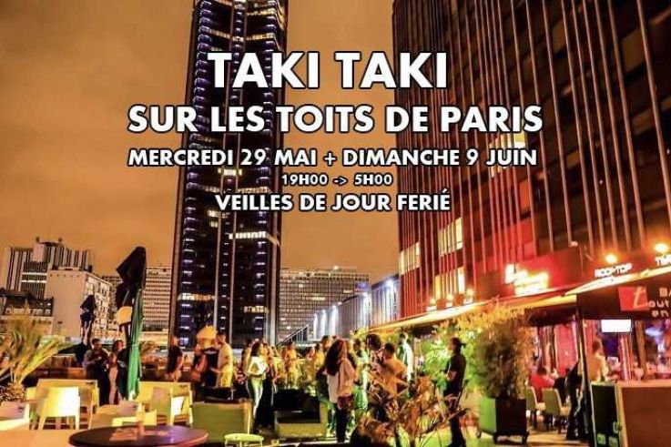 Taki Taki sur les toit de Paris 
