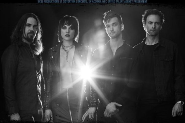 Halestorm en concert à La Salle Pleyel de Paris en novembre 2019 