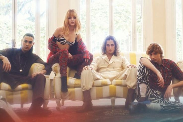 Måneskin en concert à La Cigale de Paris en septembre 2019 