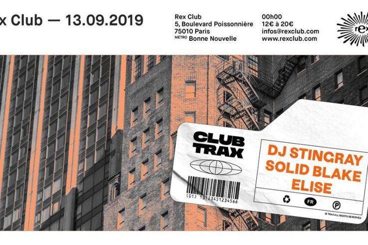 Club Trax au Rex avec DJ Stingray