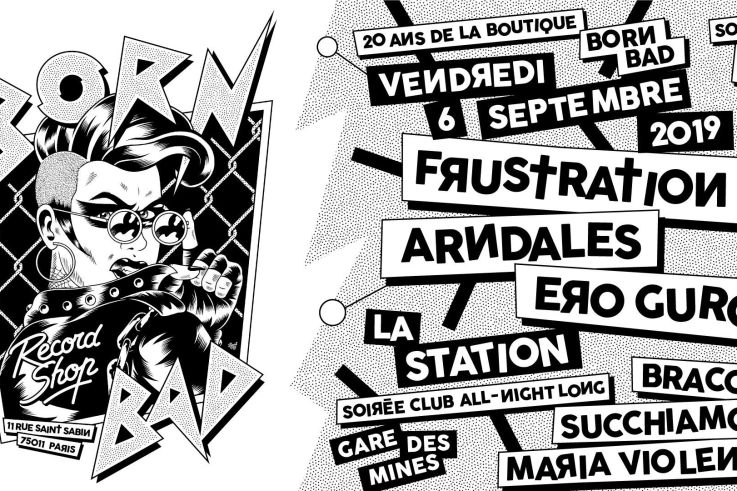 Born Bad Record Shop fête ses 20 ans à La Station-Gare des Mines